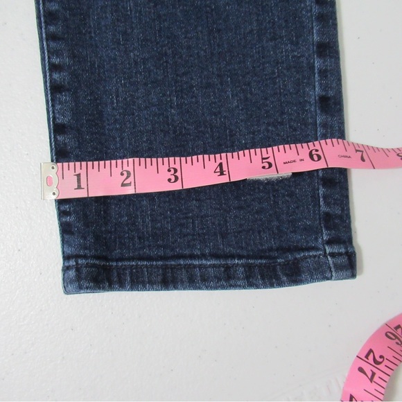 J. Jill Slim Boyfriend Straight Leg Denim Jeans Size 4 - Picture 13 of 14